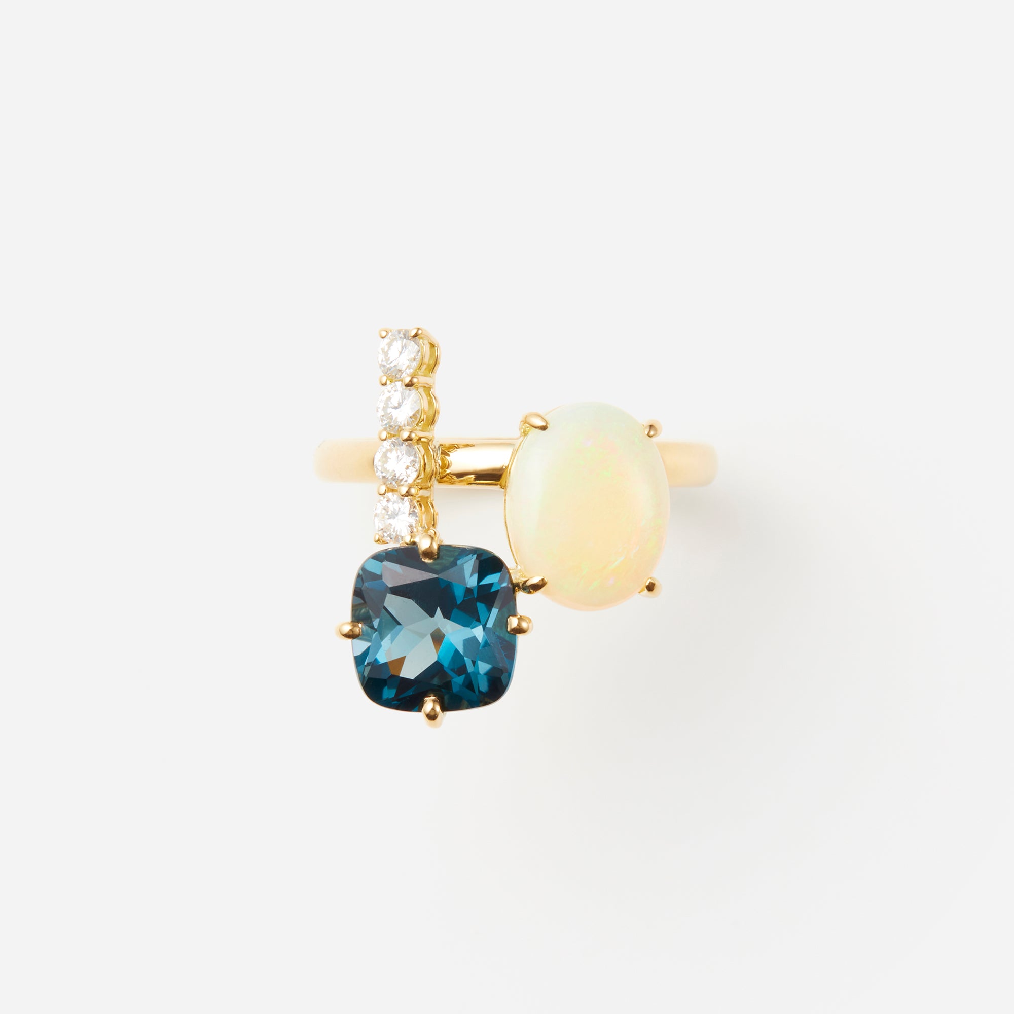 アクセサリーその他 BLUMARINE Woman Jewel Gold 2W351A A8359 Chain Drop Earrings With Rhinestones And B Monogram | Blumarine